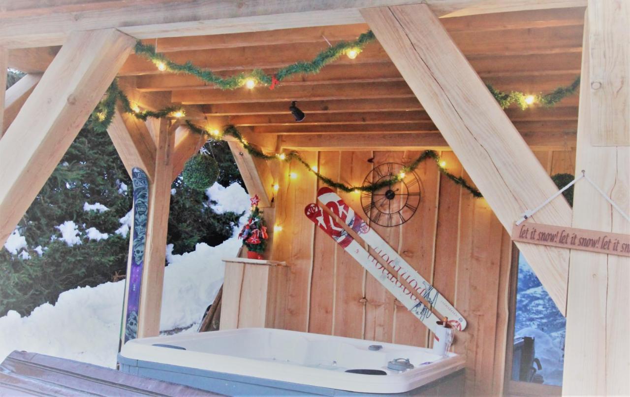 Chalet Miravidi, Montchavin-La Plagne, Jacuzzi & Sauna Zewnętrze zdjęcie