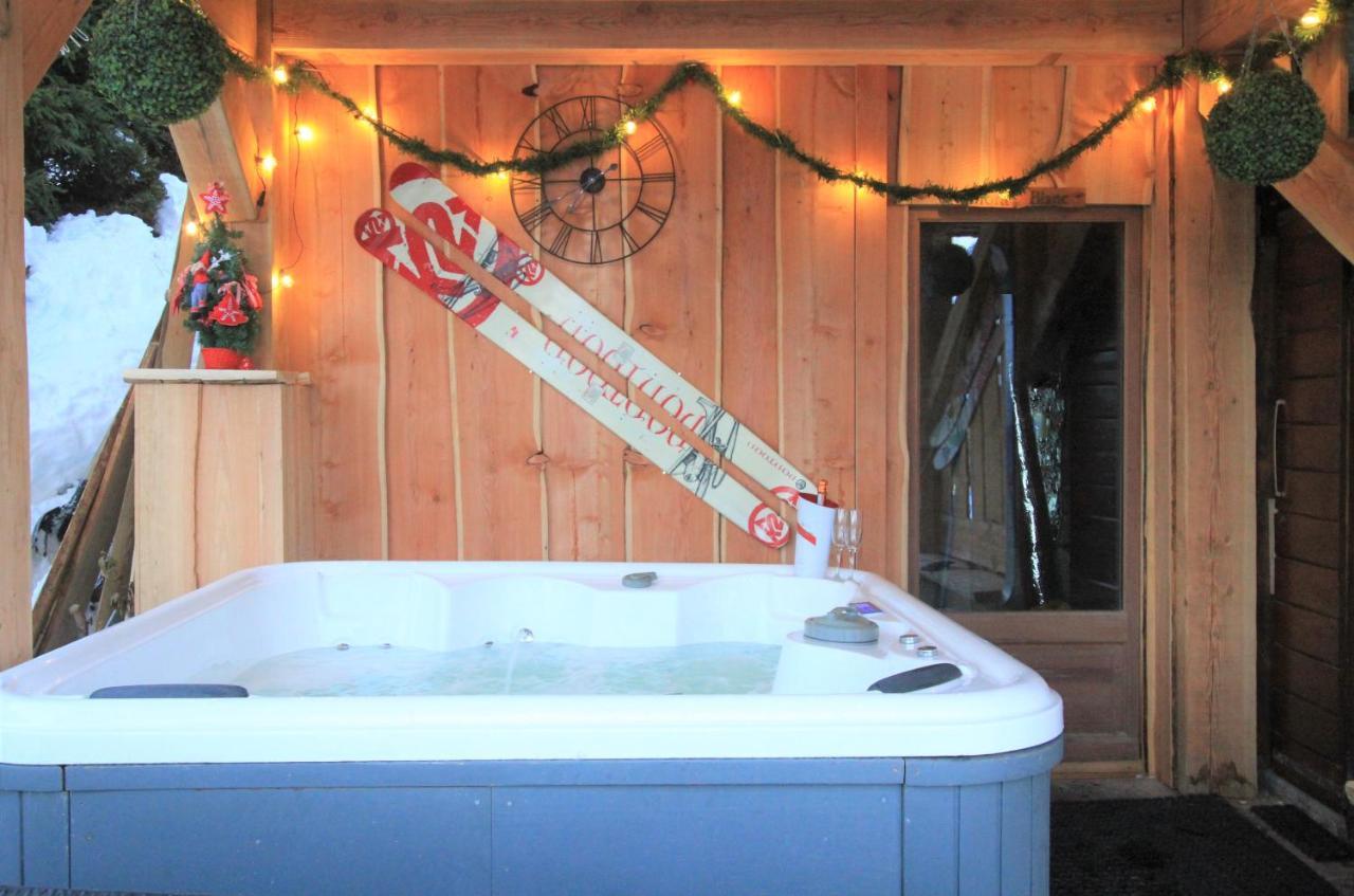 Chalet Miravidi, Montchavin-La Plagne, Jacuzzi & Sauna Zewnętrze zdjęcie