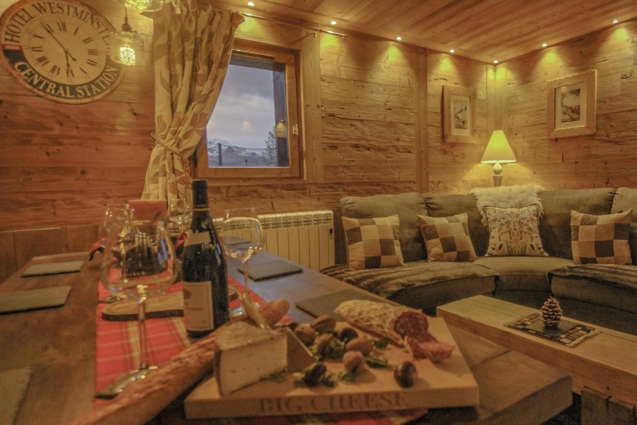 Chalet Miravidi, Montchavin-La Plagne, Jacuzzi & Sauna Zewnętrze zdjęcie