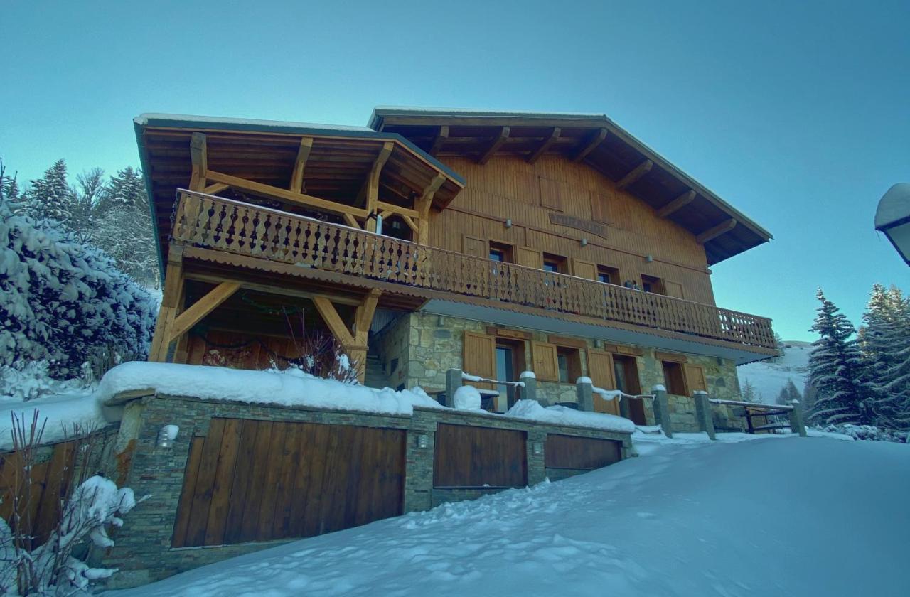Chalet Miravidi, Montchavin-La Plagne, Jacuzzi & Sauna Zewnętrze zdjęcie