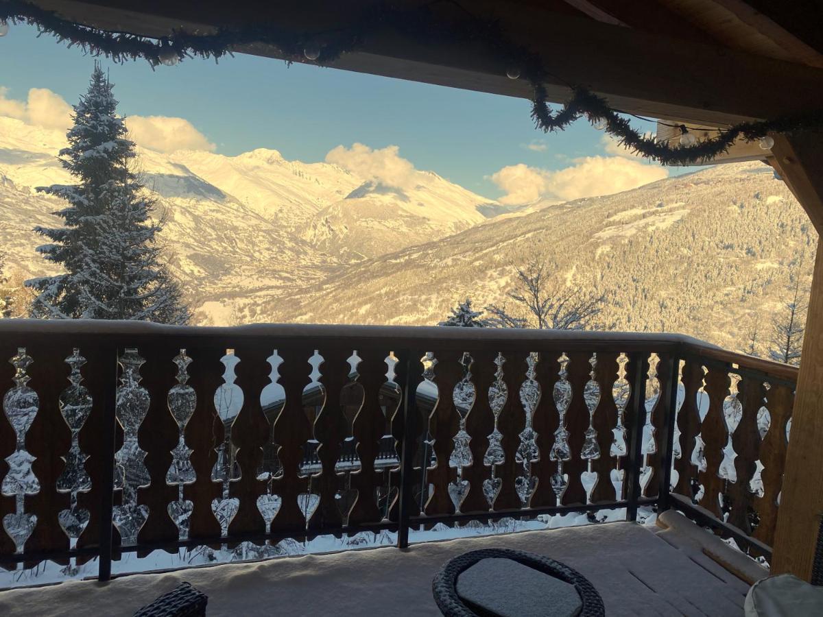 Chalet Miravidi, Montchavin-La Plagne, Jacuzzi & Sauna Zewnętrze zdjęcie