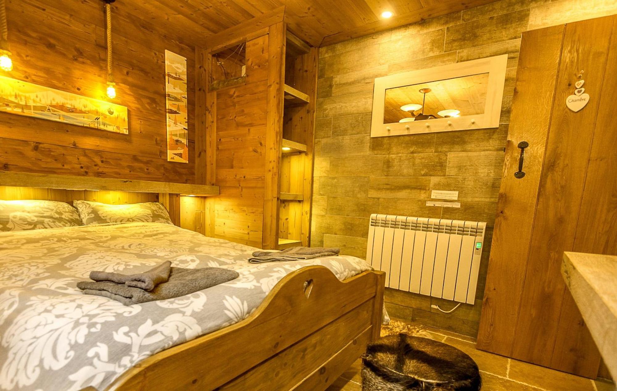 Chalet Miravidi, Montchavin-La Plagne, Jacuzzi & Sauna Pokój zdjęcie
