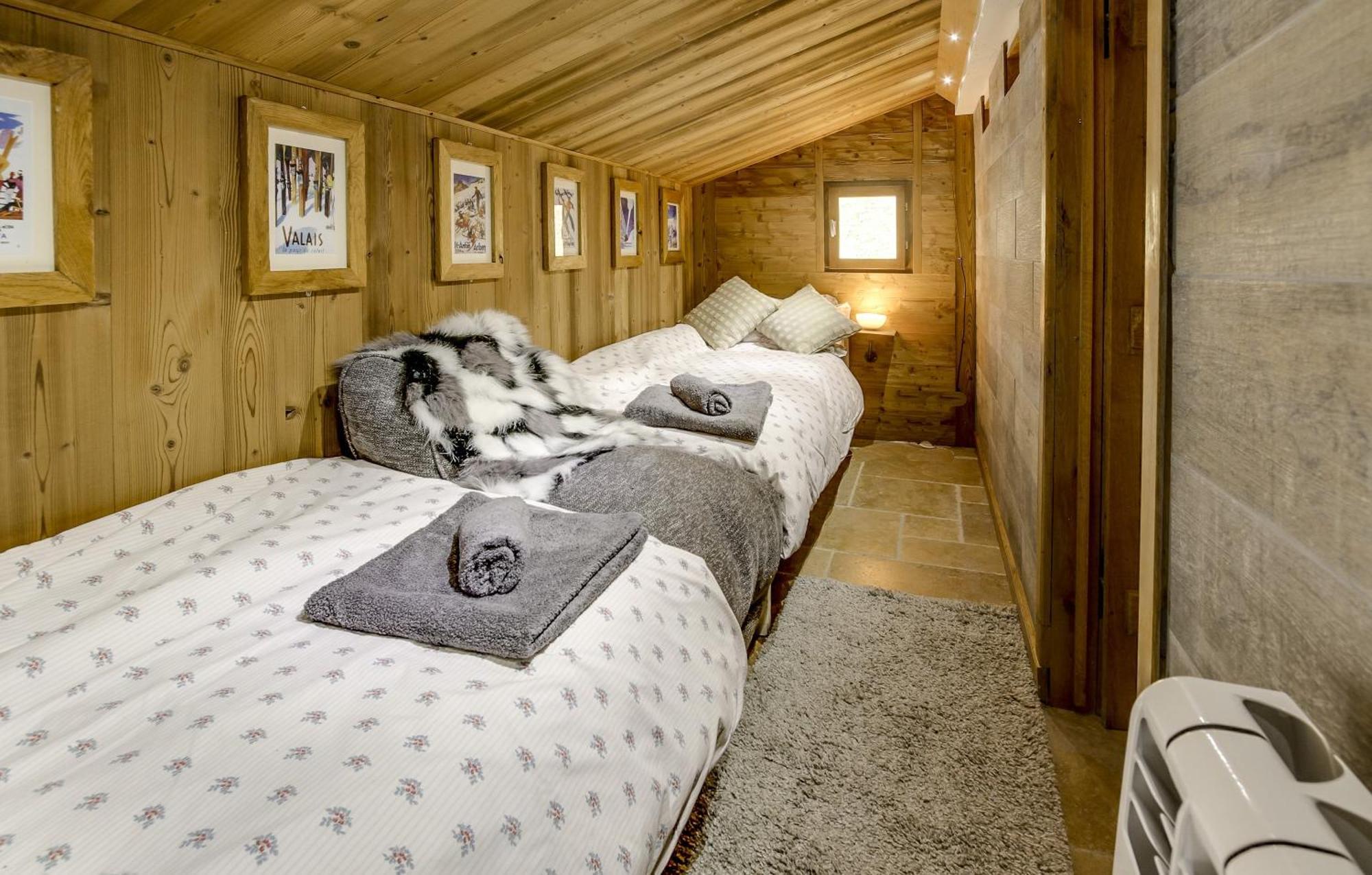 Chalet Miravidi, Montchavin-La Plagne, Jacuzzi & Sauna Pokój zdjęcie