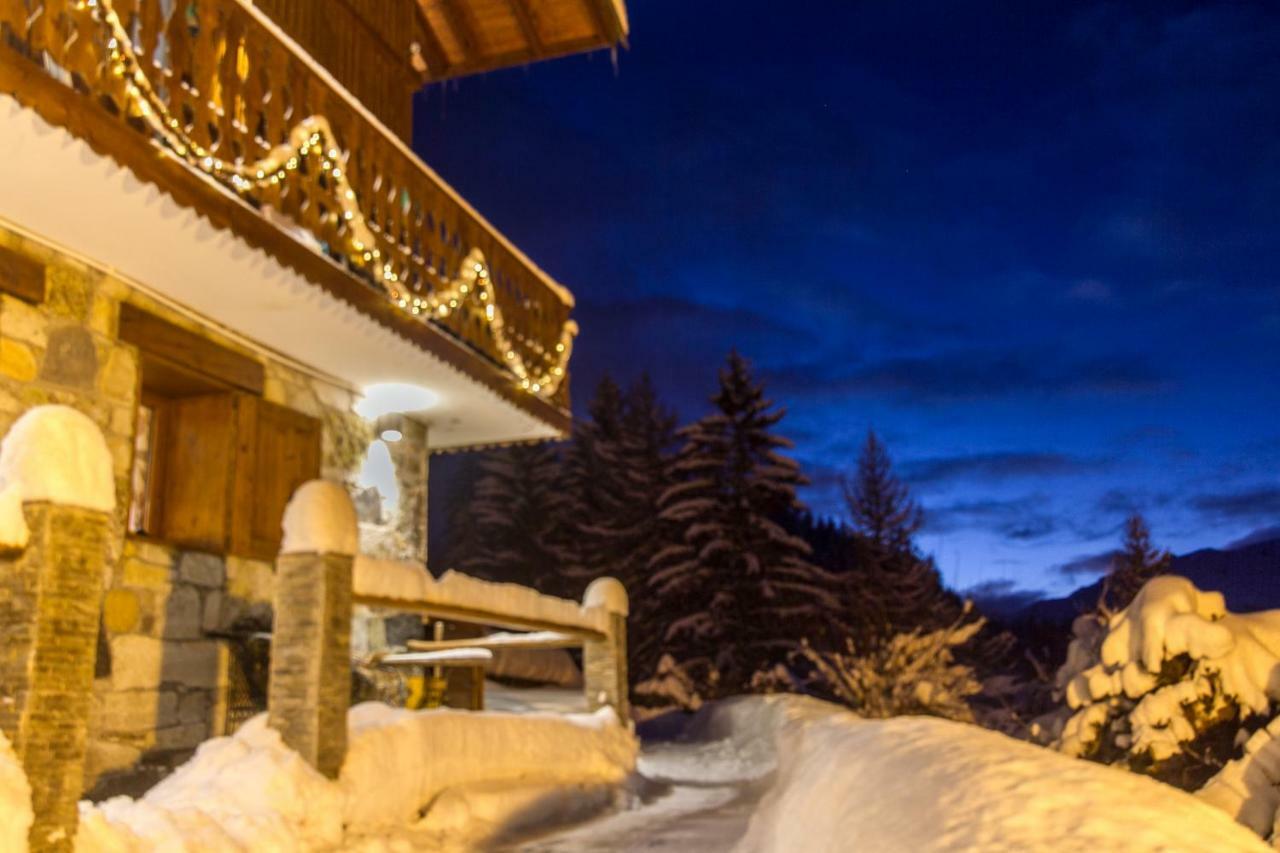 Chalet Miravidi, Montchavin-La Plagne, Jacuzzi & Sauna Zewnętrze zdjęcie